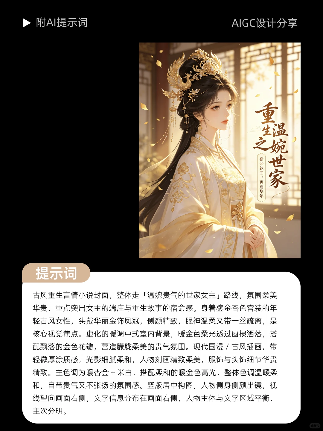AI 生成网文封面 ｜氛围感拉满✨