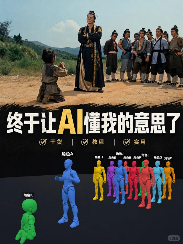 有了3D导演台，终于让AI懂我的意思了