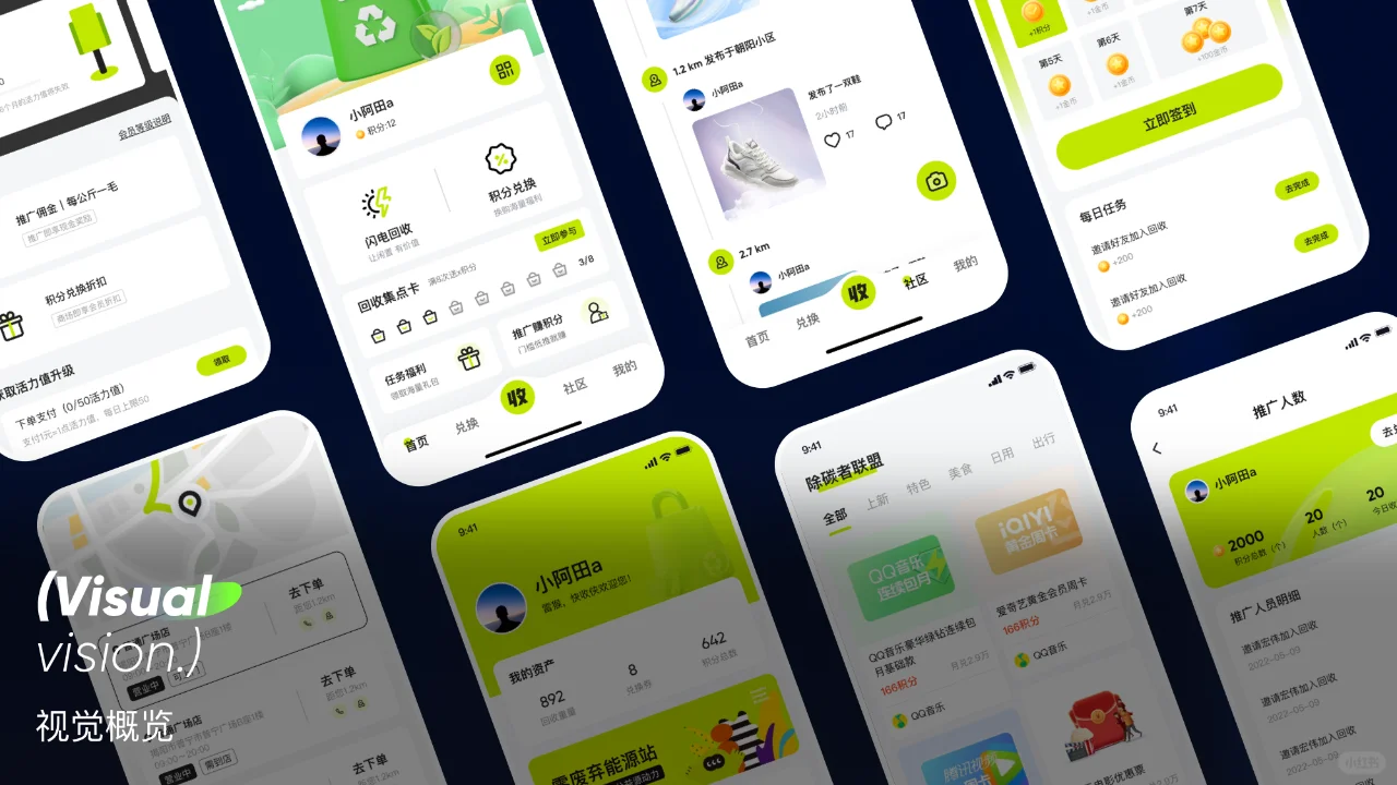 🔥原创设计！100+页面回收小程序设计...