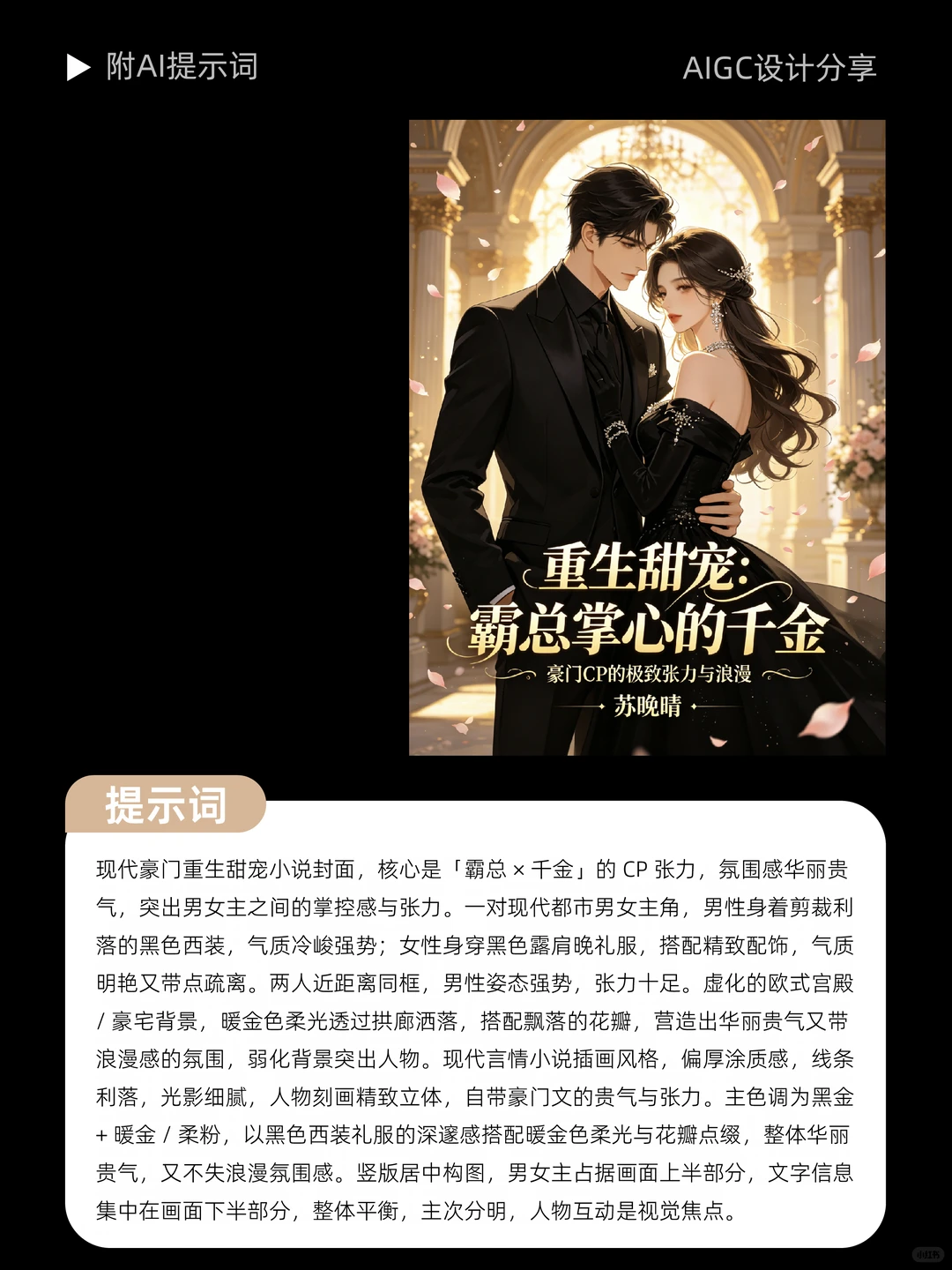 AI 生成网文封面 ｜氛围感拉满✨