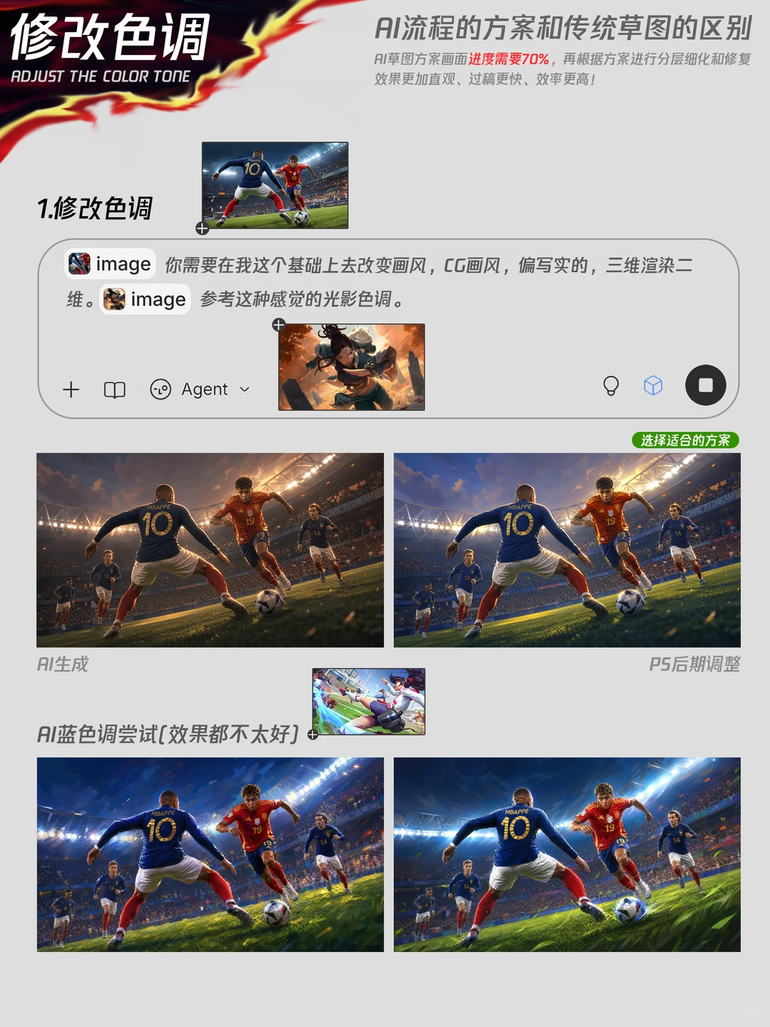 AI新手村 | 懒人设计创意方案【世界杯篇】