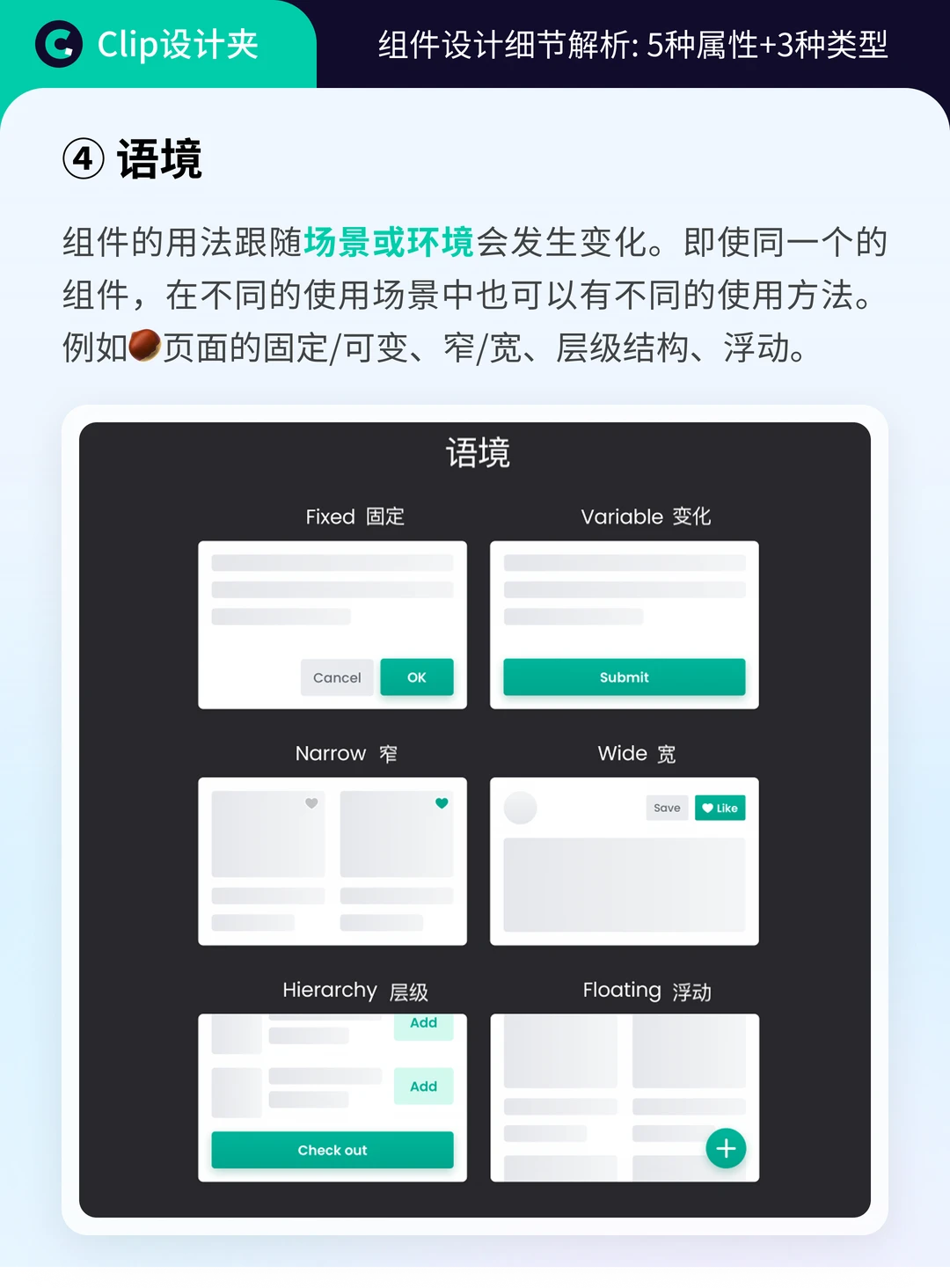 组件设计的5个核心属性