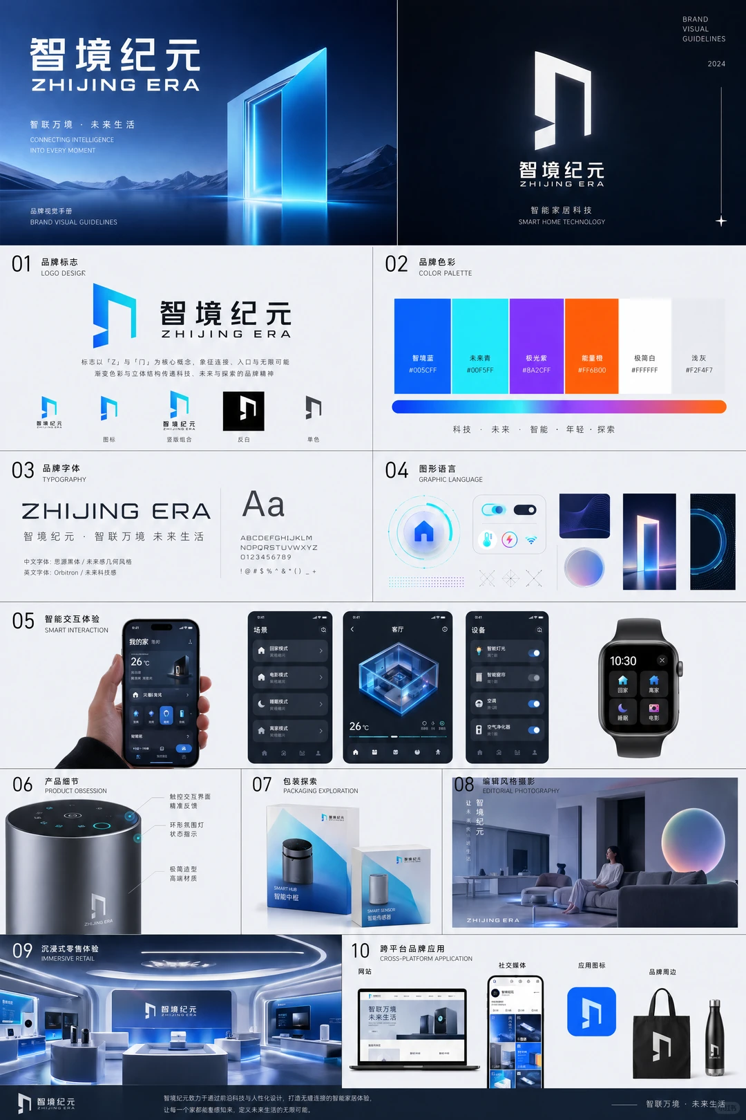 image2直出品牌视觉手册 提示词分享