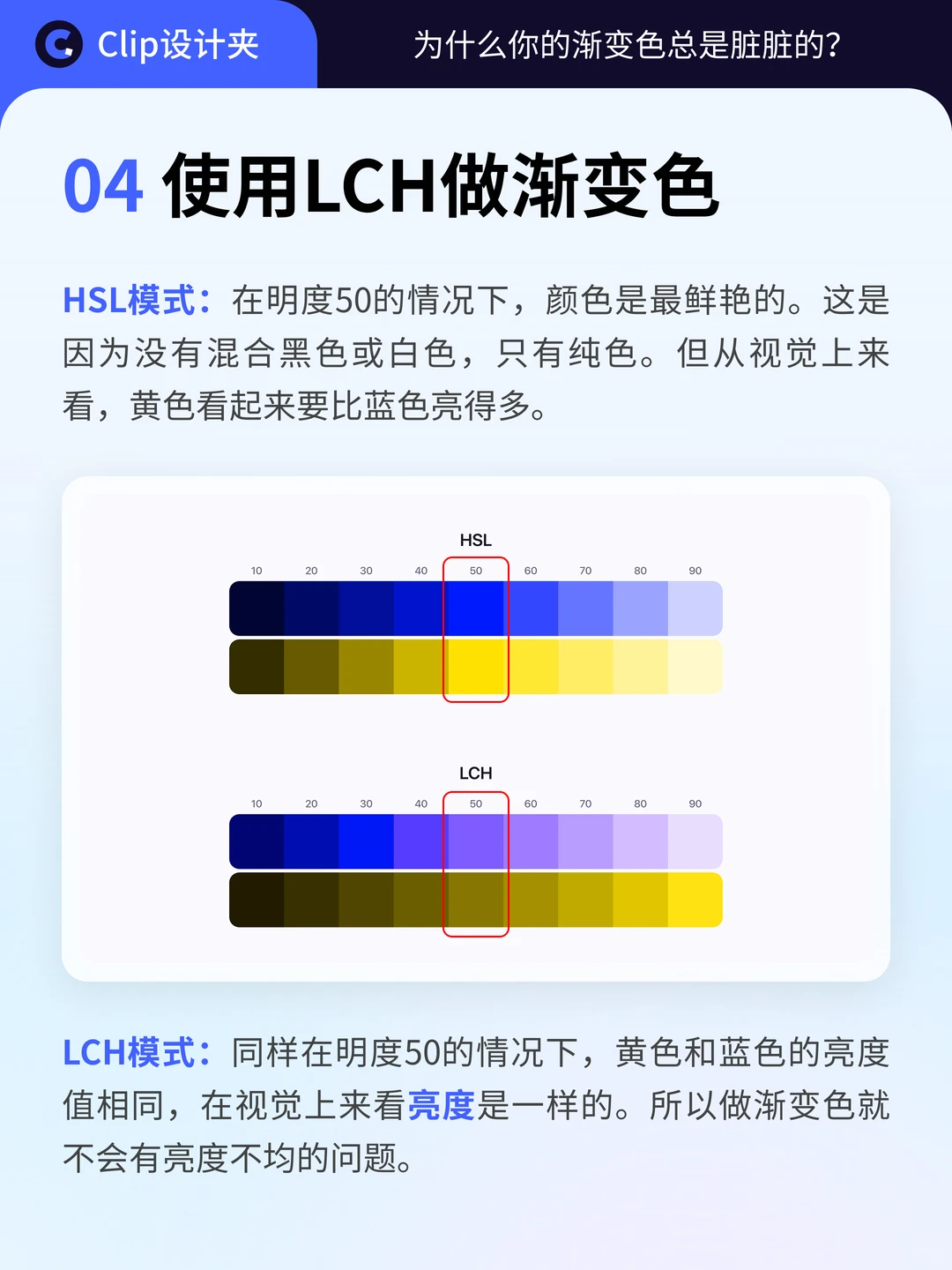 渐变色总是脏脏的，原因找到了！
