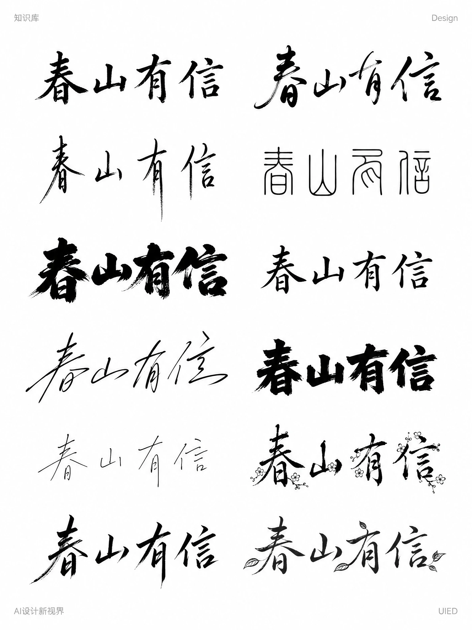 超级好用！书法字体设计skill！