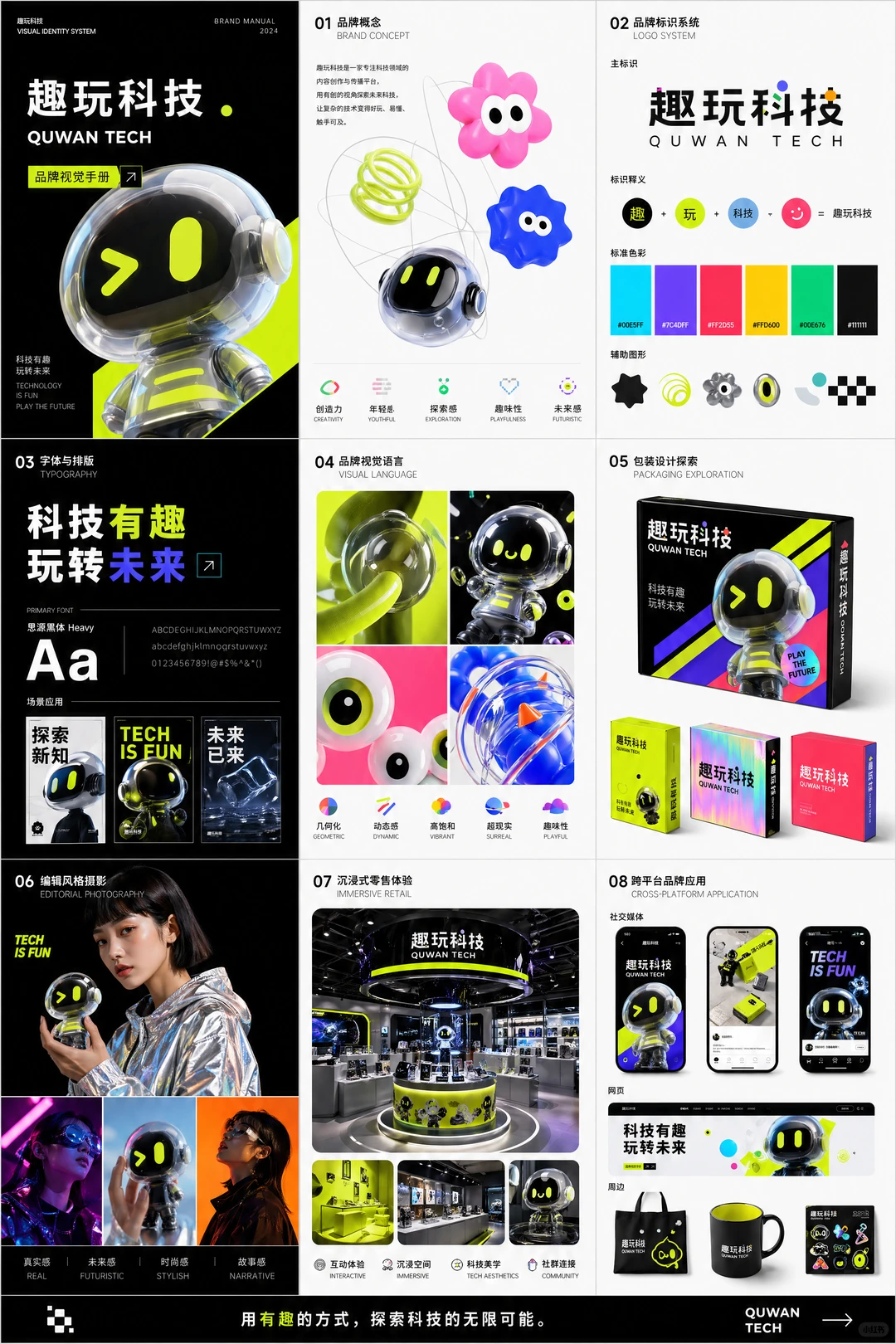 image2直出品牌视觉手册 提示词分享
