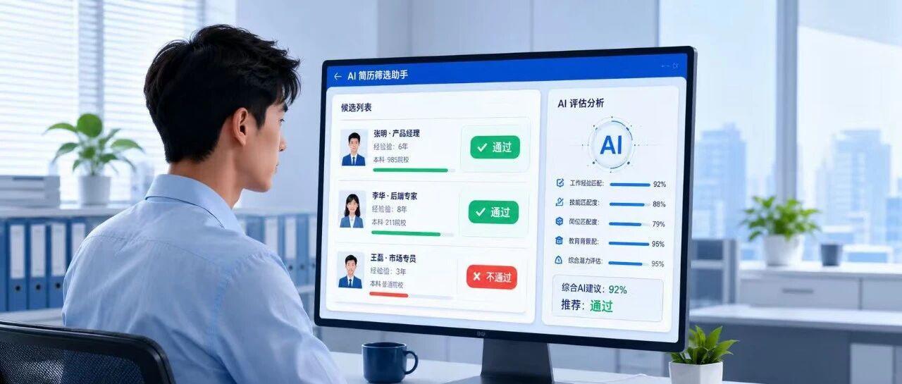 我用AI筛选简历帮公司招聘后，想给毕业生几句实话