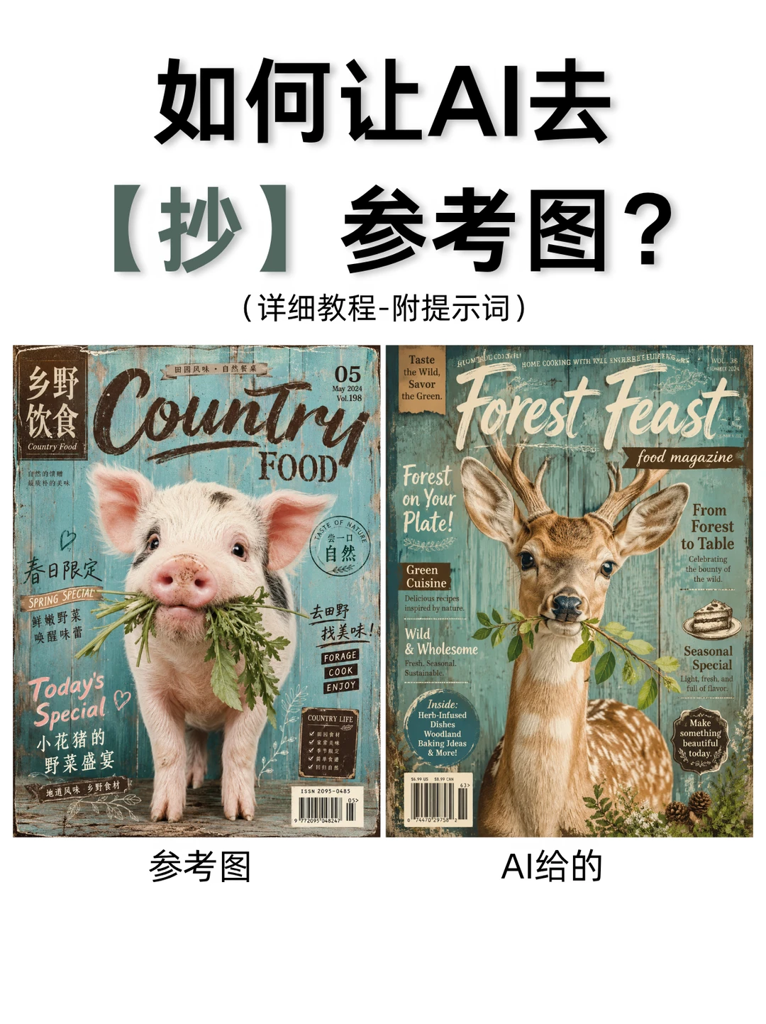 如何让AI去抄你的参考图？（附详细教程）