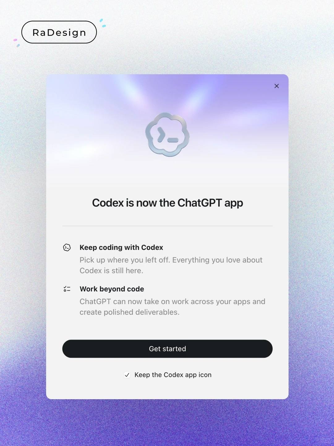 Codex 终究还是变成 GPT 的应用了