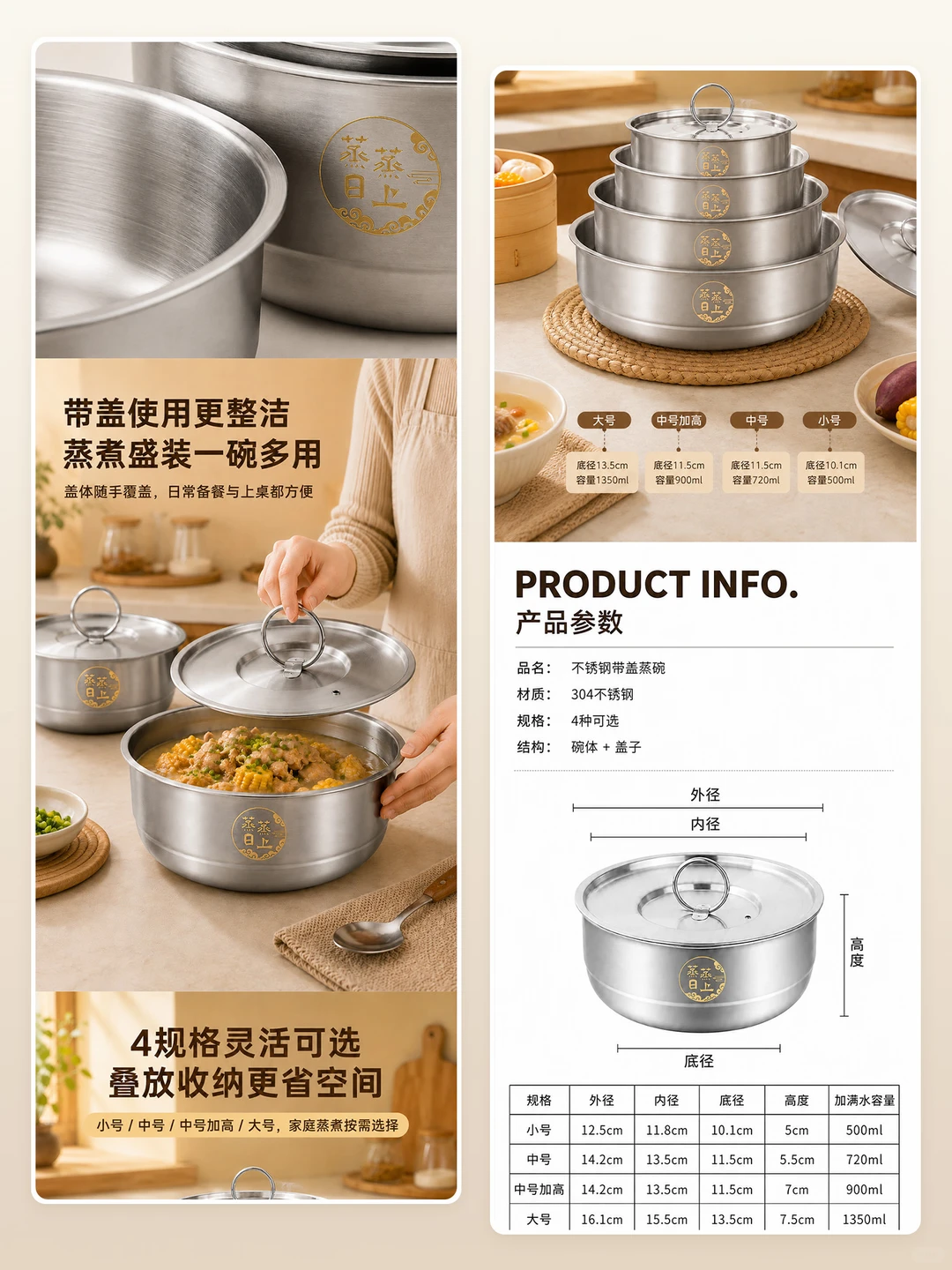 不是做一张产品图，是把厨具详情页做完整
