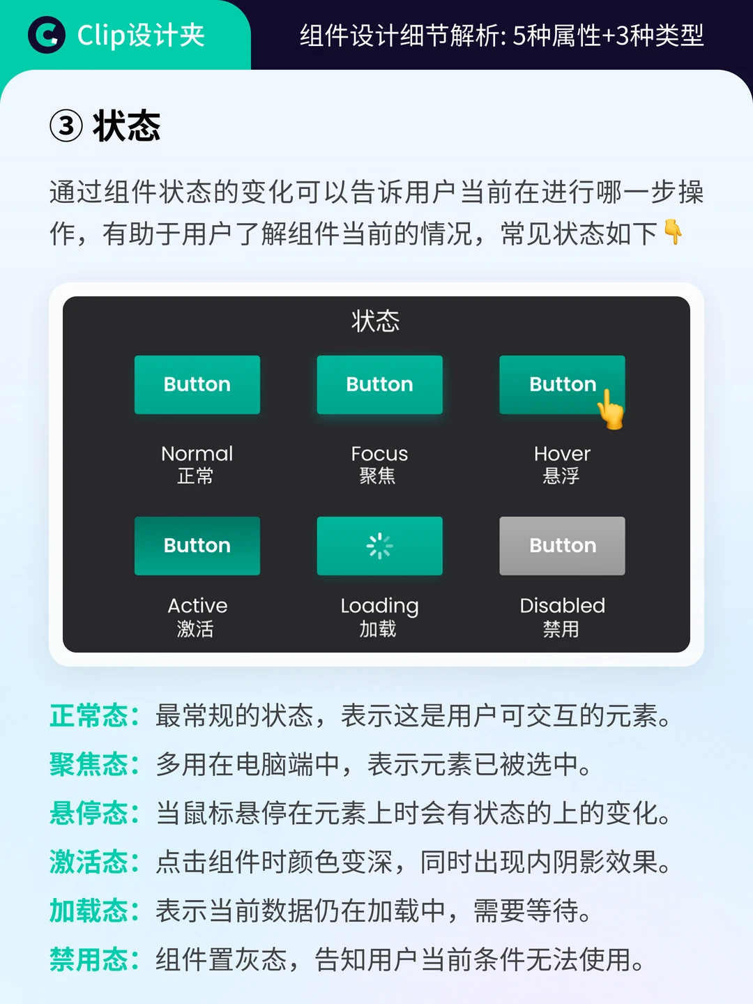 组件设计的5个核心属性