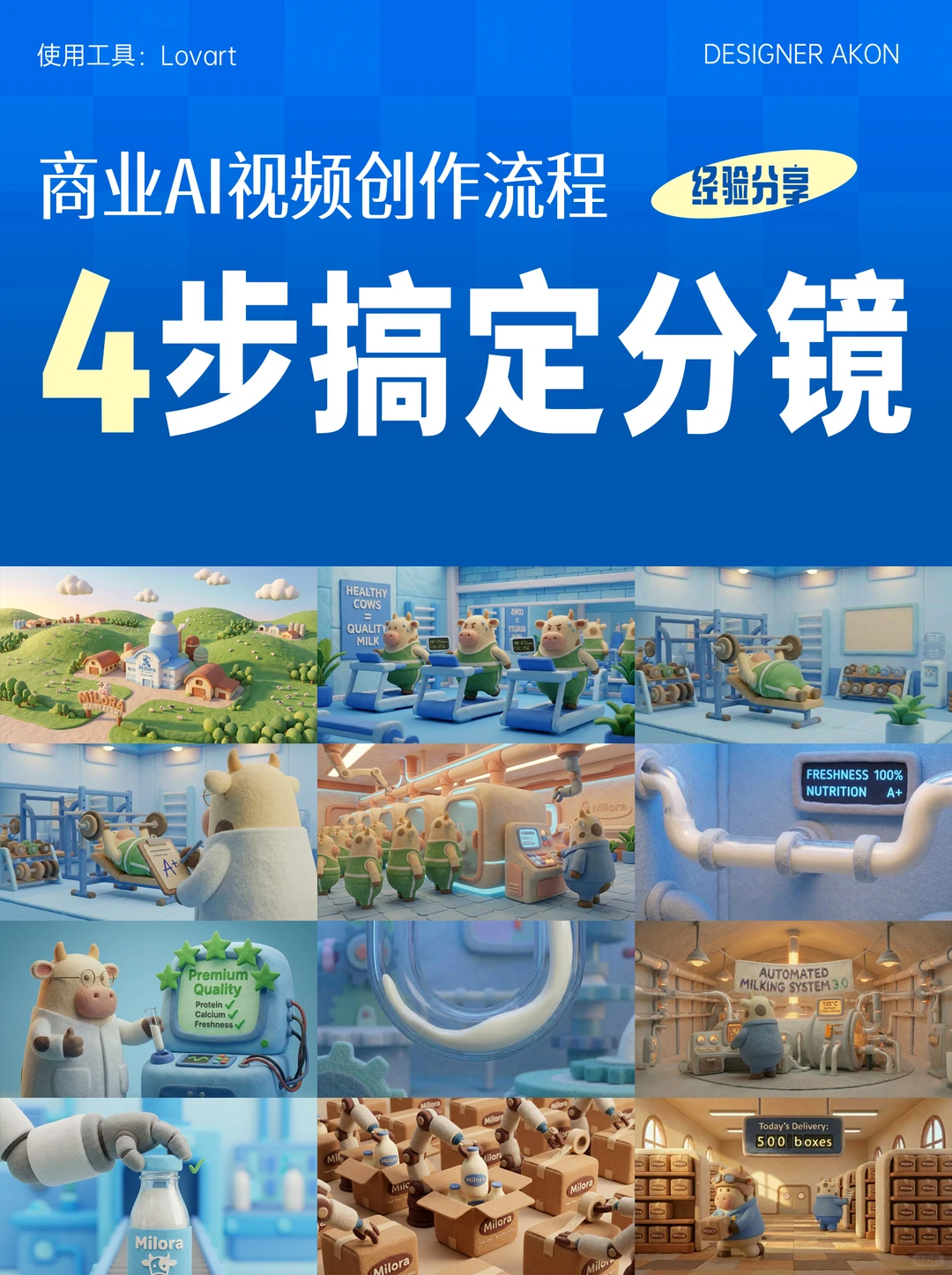 AI视频的25宫格分镜指令与流程分享！ - UIED学习社区