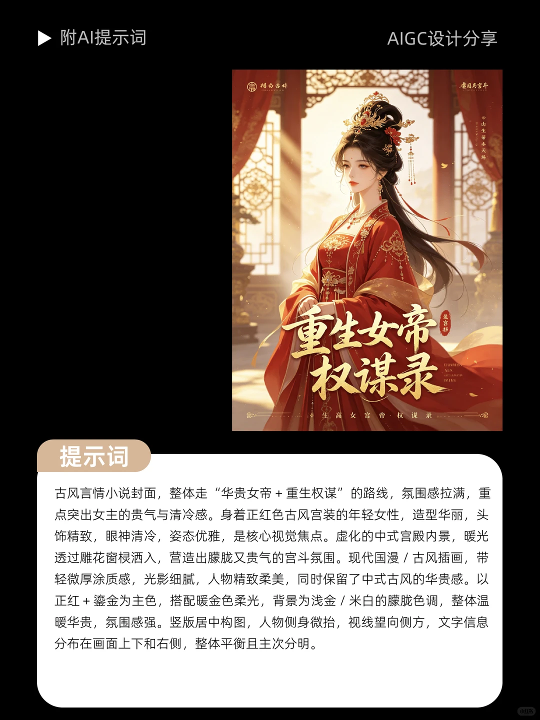 AI 生成网文封面 ｜氛围感拉满✨