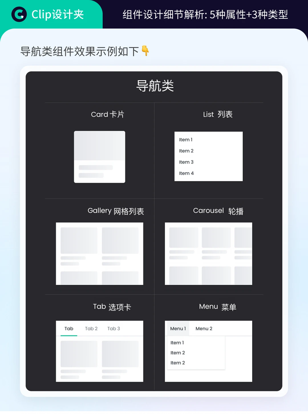 组件设计的5个核心属性