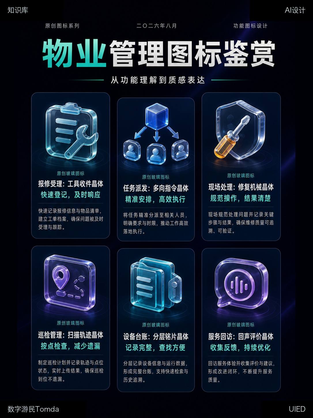 物业管理图标鉴赏