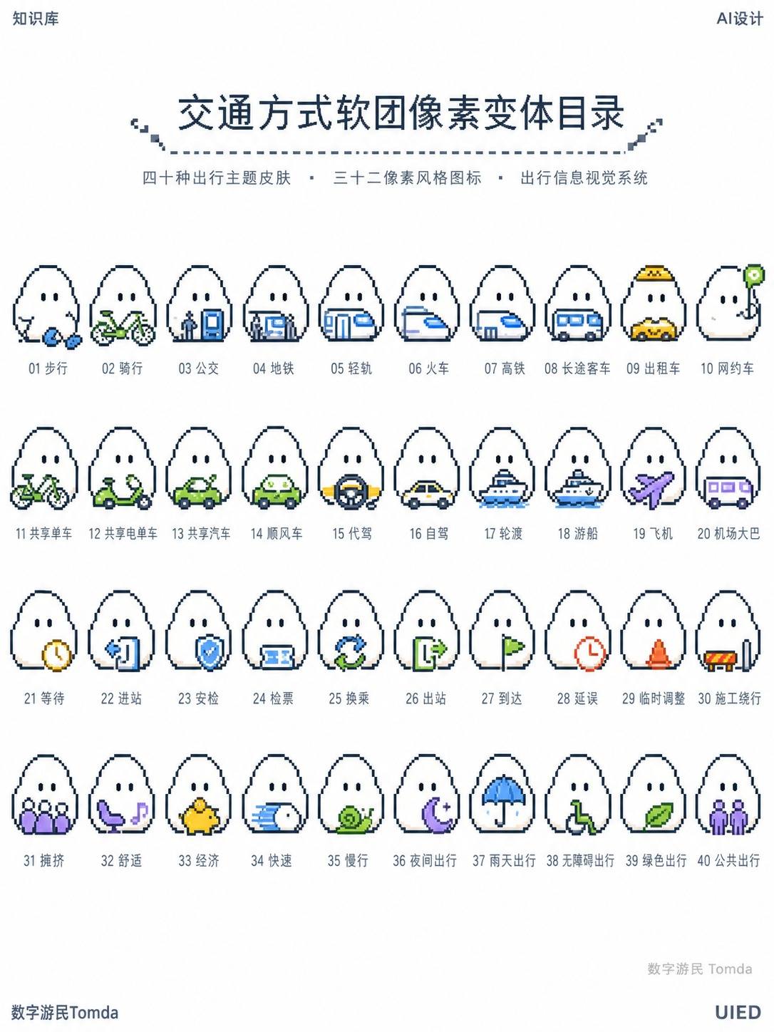 交通方式软团
