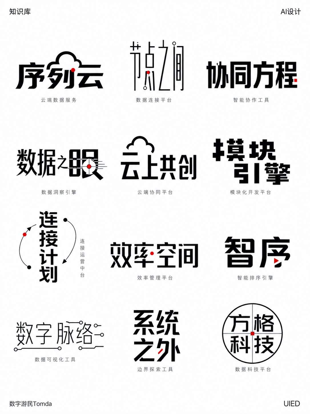 科技服务字标墙