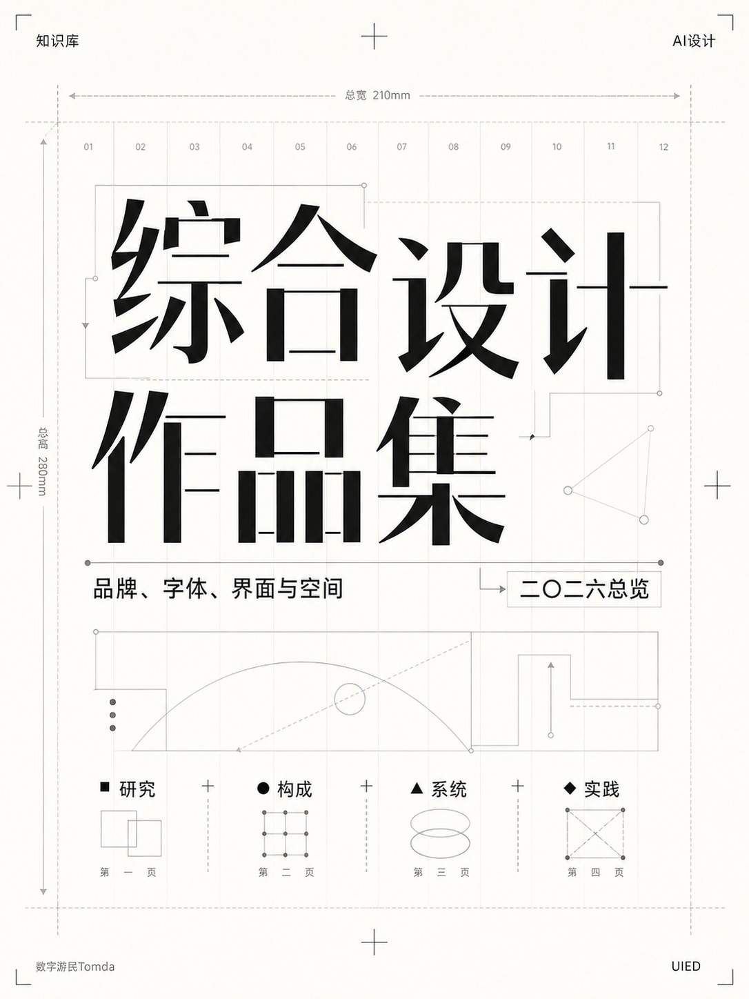 综合设计作品集总封面