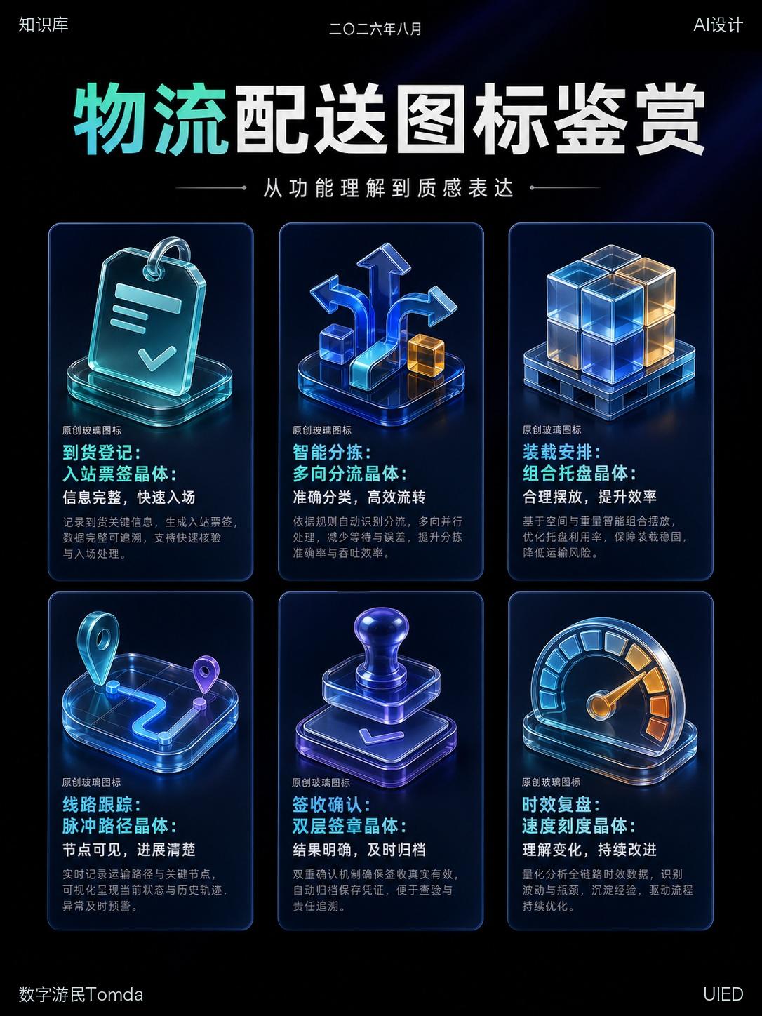物流配送图标鉴赏