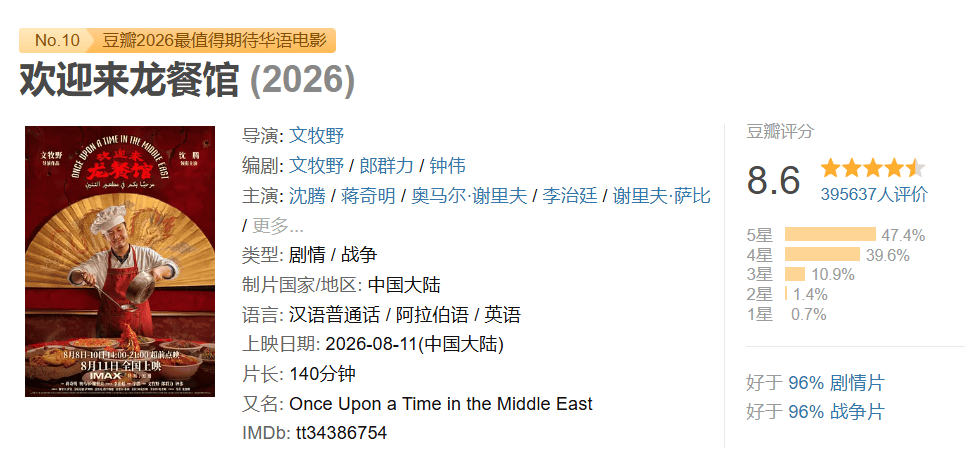 中国电影海报有救了！《欢迎来龙餐馆》新海报太“夯”了！
