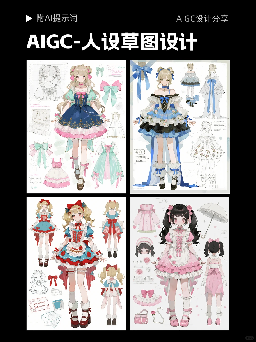 AIGC｜人设草图设计