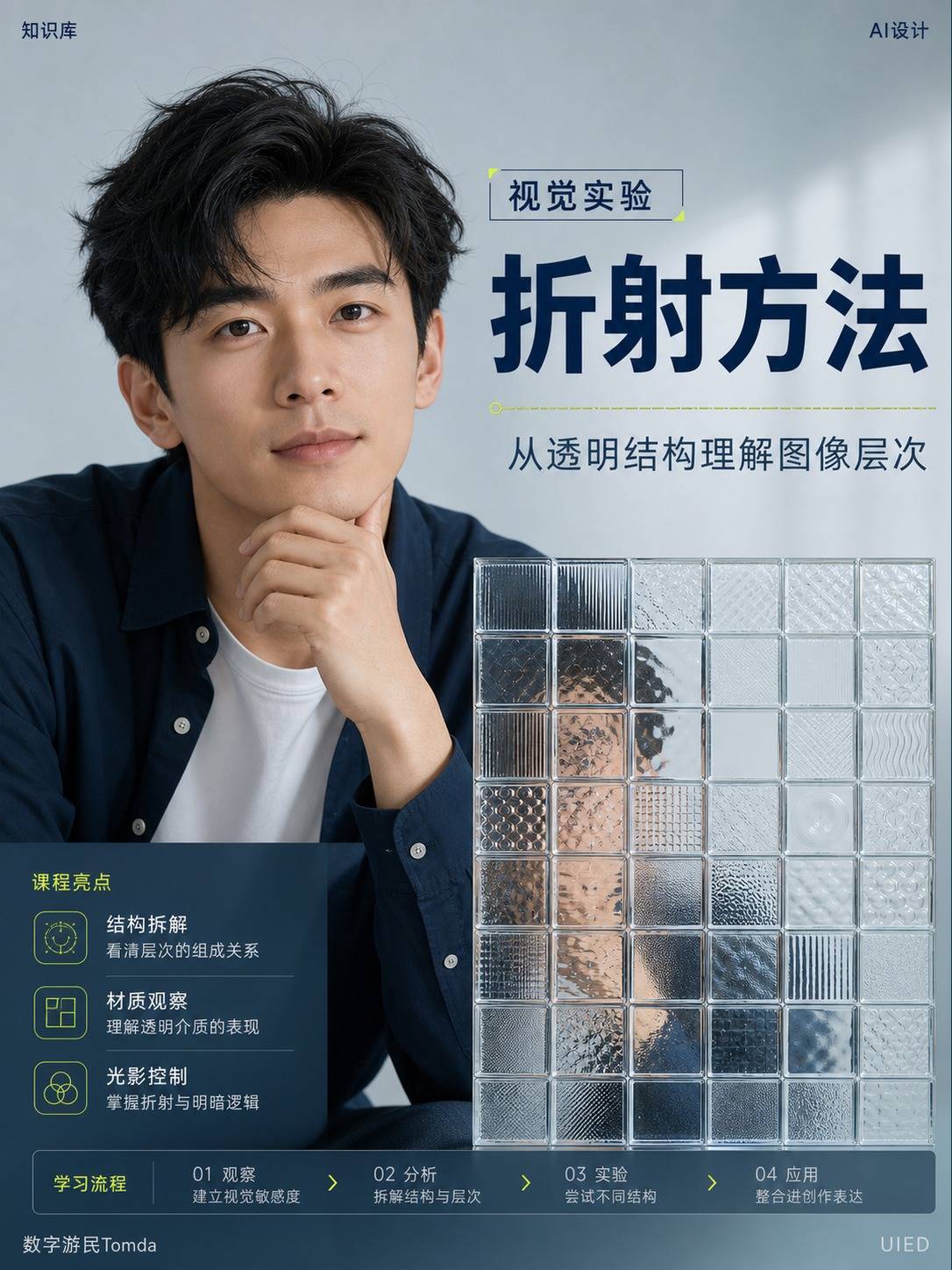 视觉课程封面海报
