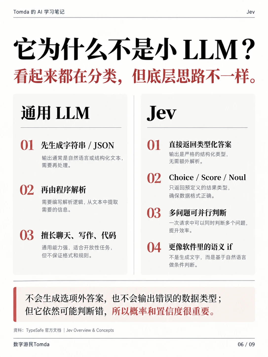 Jev到底是什么？不聊天，专门做判断