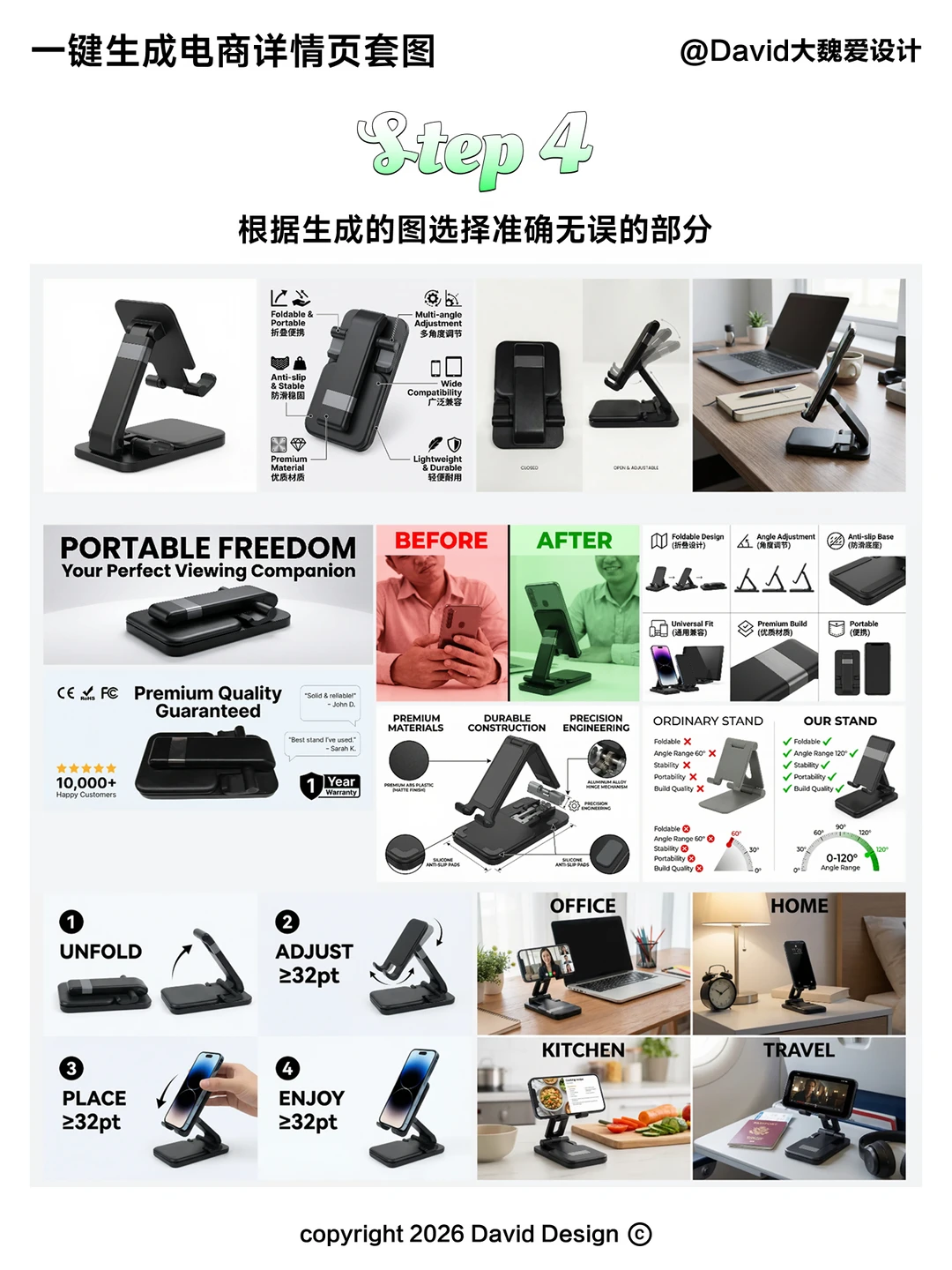 😭电商美工要失业了？这个AI做图太绝了！
