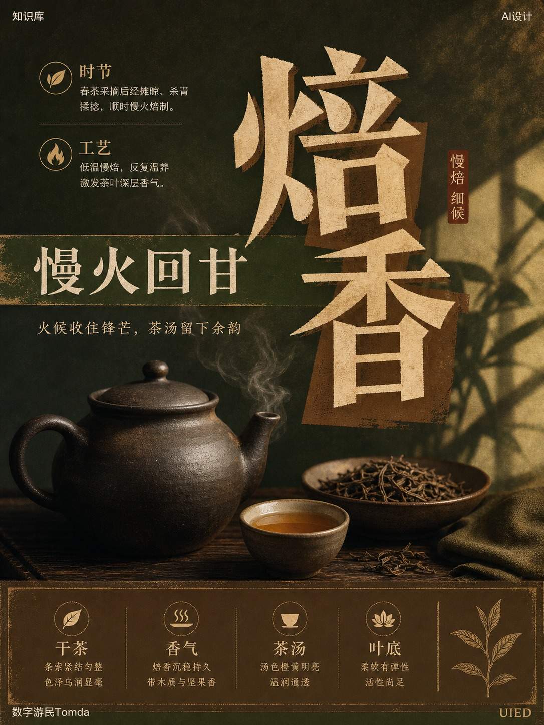 焙香回甘