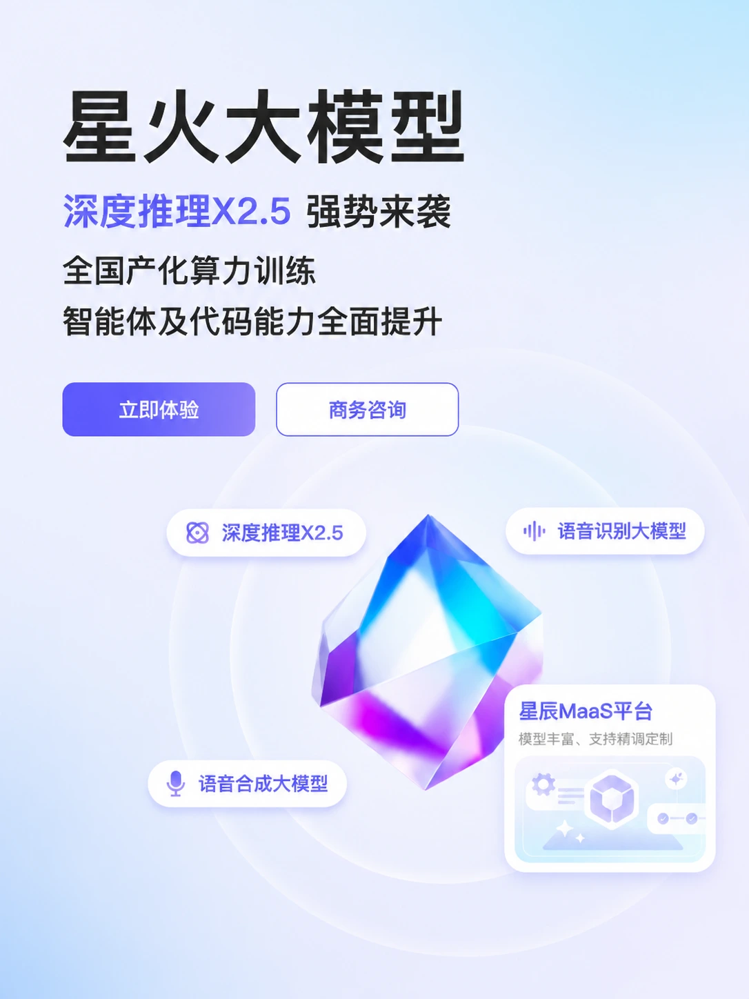科大讯飞星火 X2.5 正式发布:293B-A30B MoE,代码与 Agent 能力重点升级