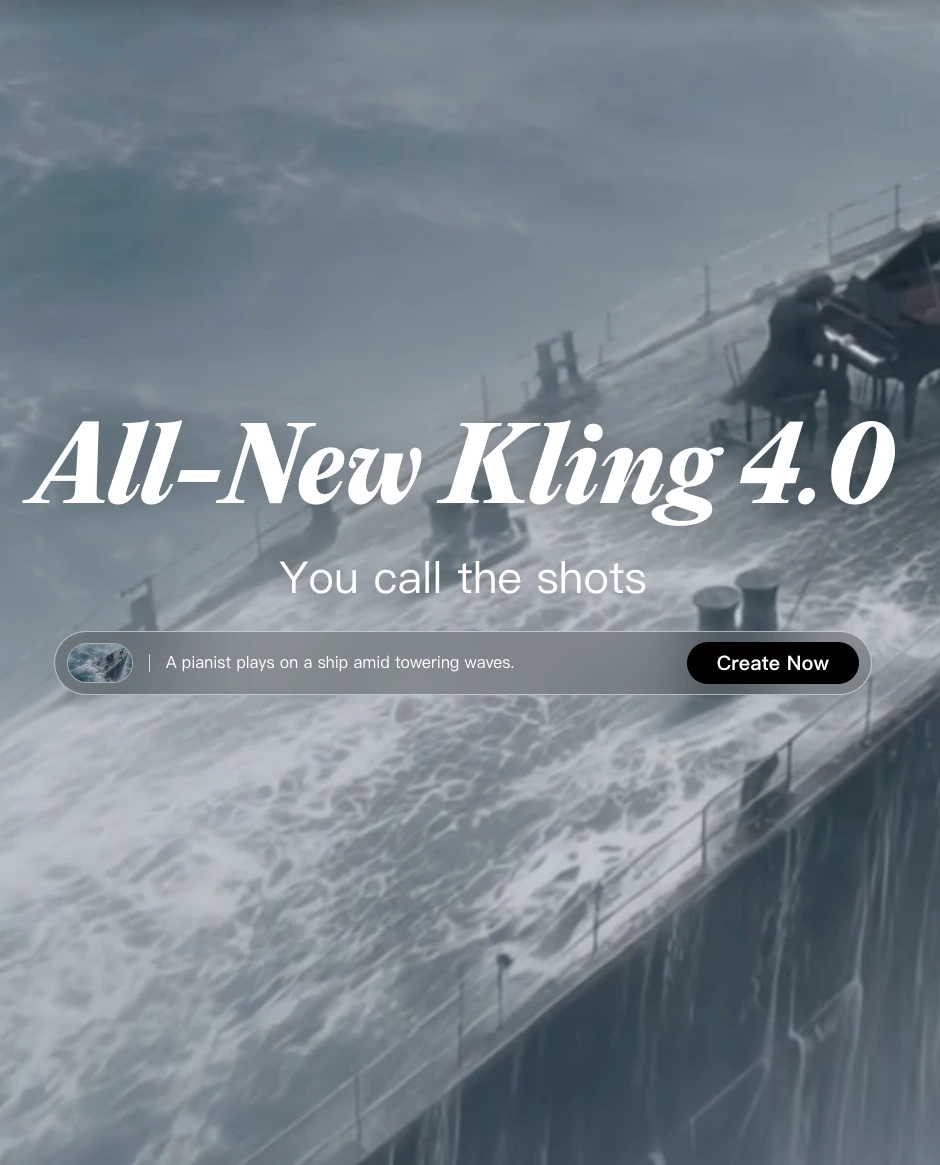 可灵 Kling 4.0 官宣：8000 Token、30 秒原生视频，立体声和口型一起做
