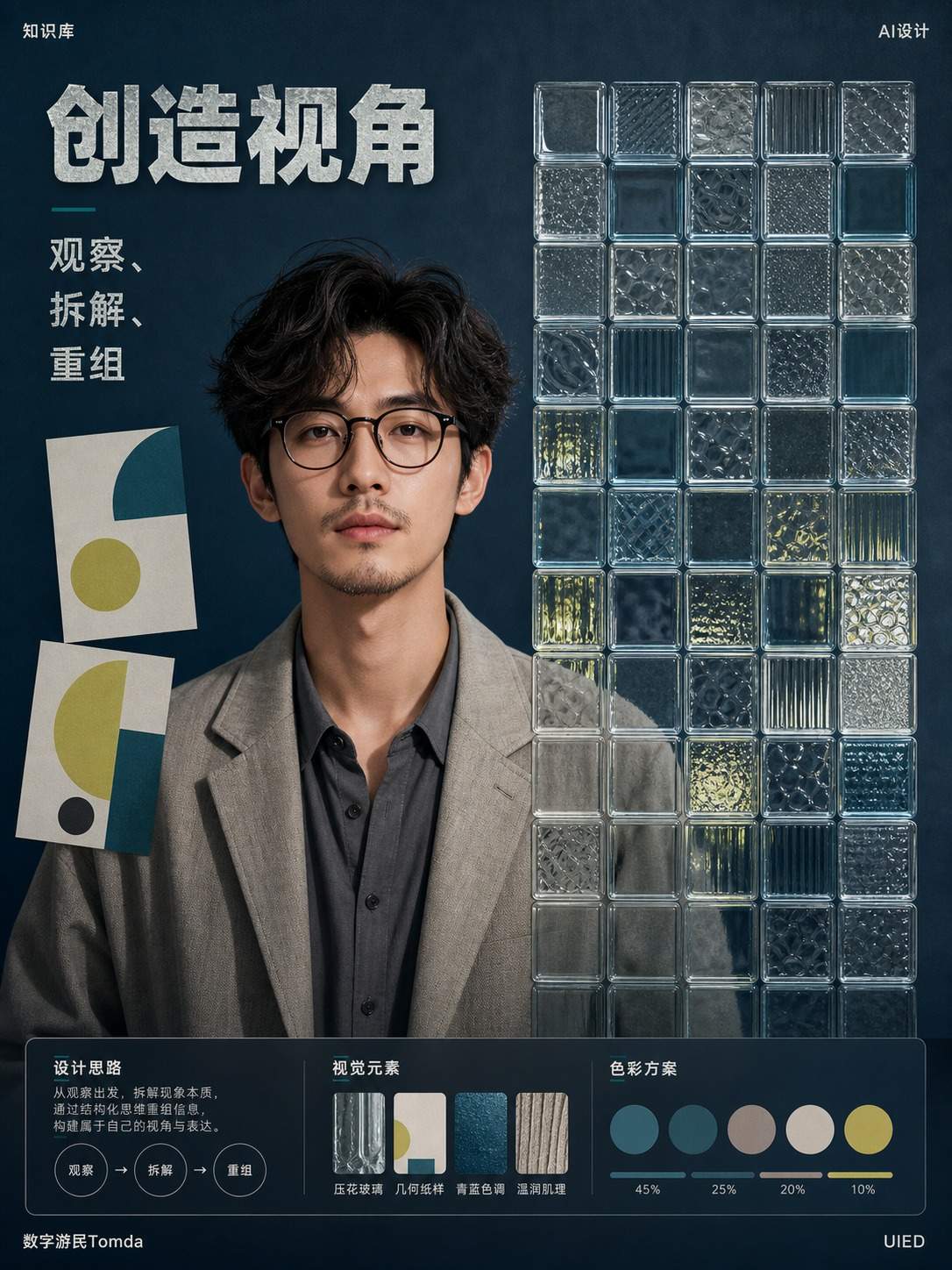 创意职业人物提案