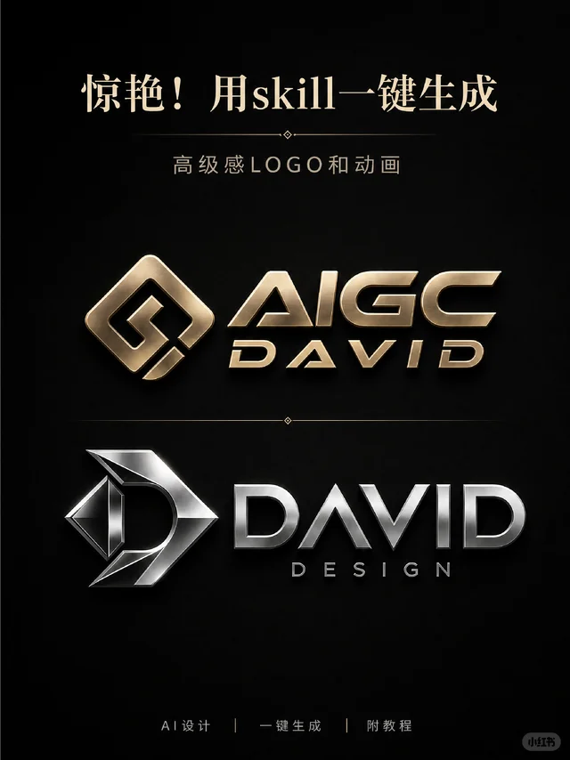 太惊艳！用这个Skill一键生成高级LOGO