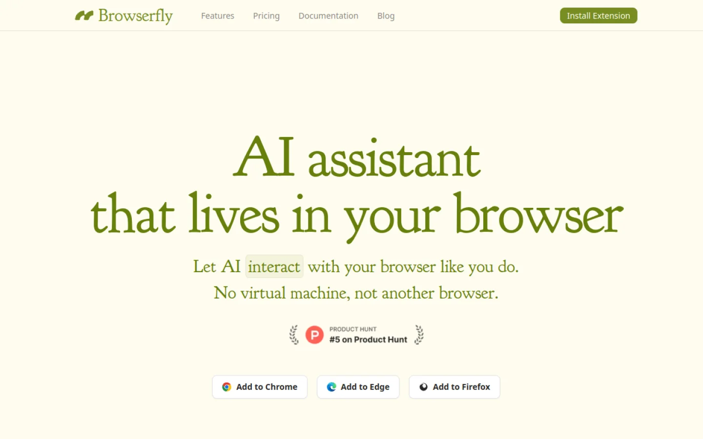 Browserfly官网截图
