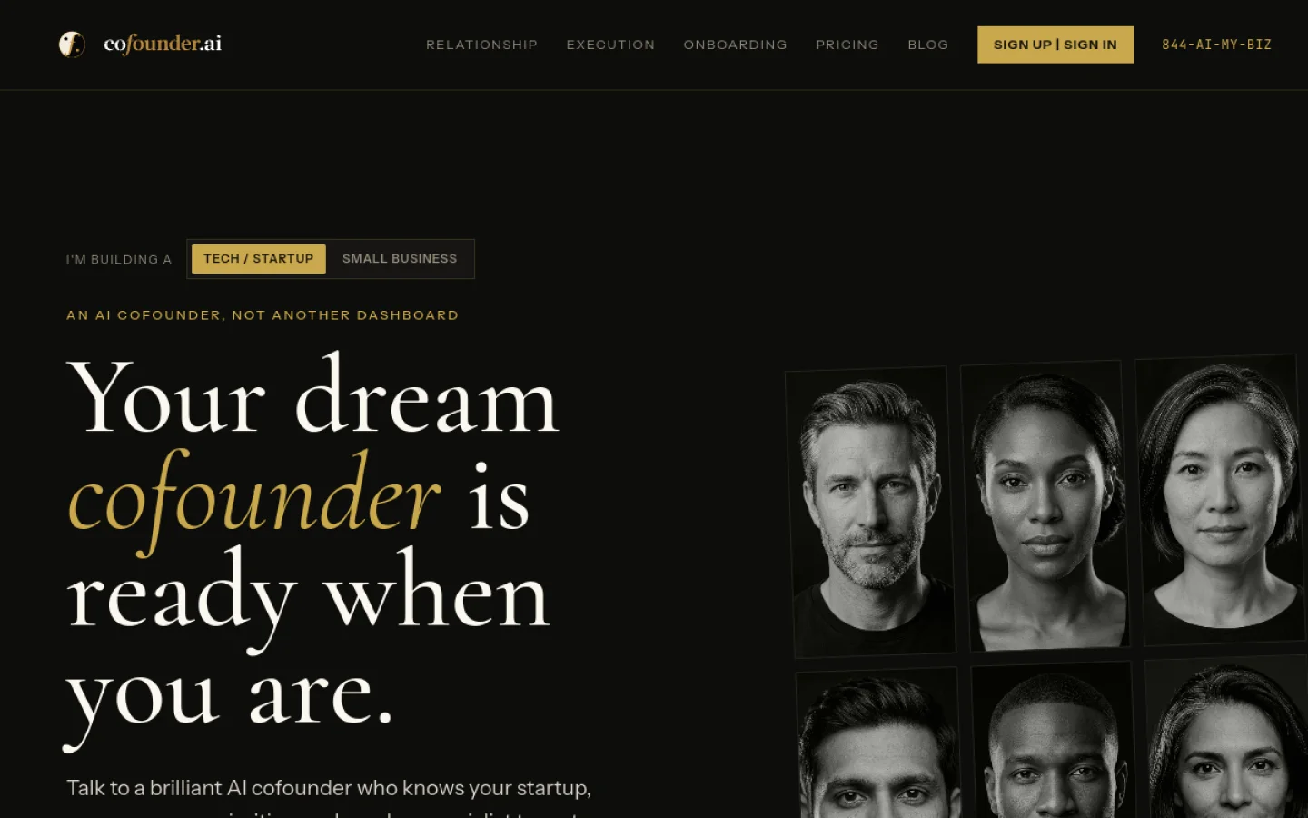 CoFounder.AI官网截图