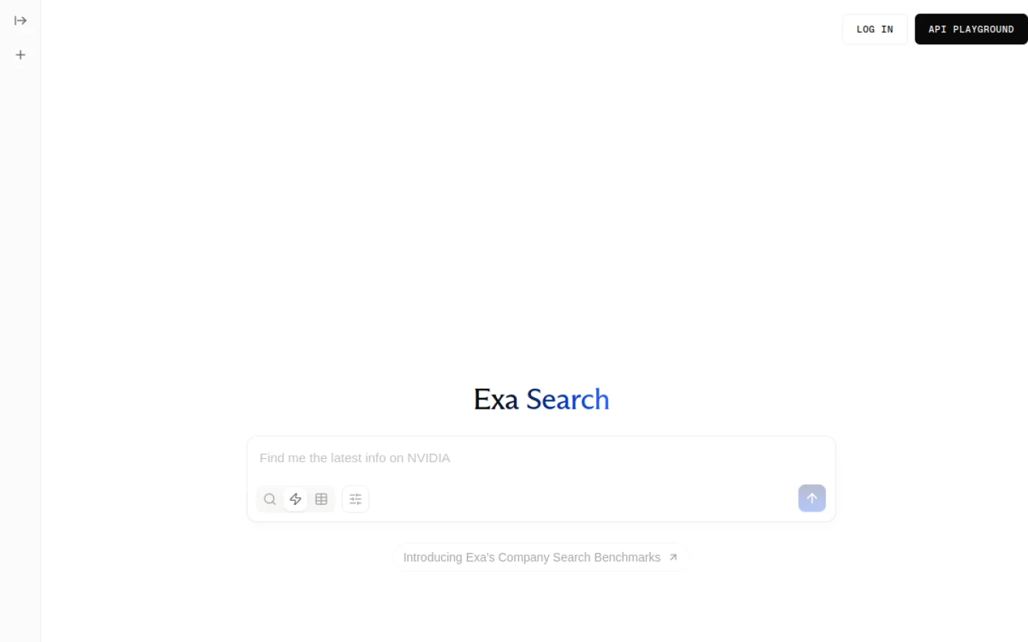Exa Search官网截图