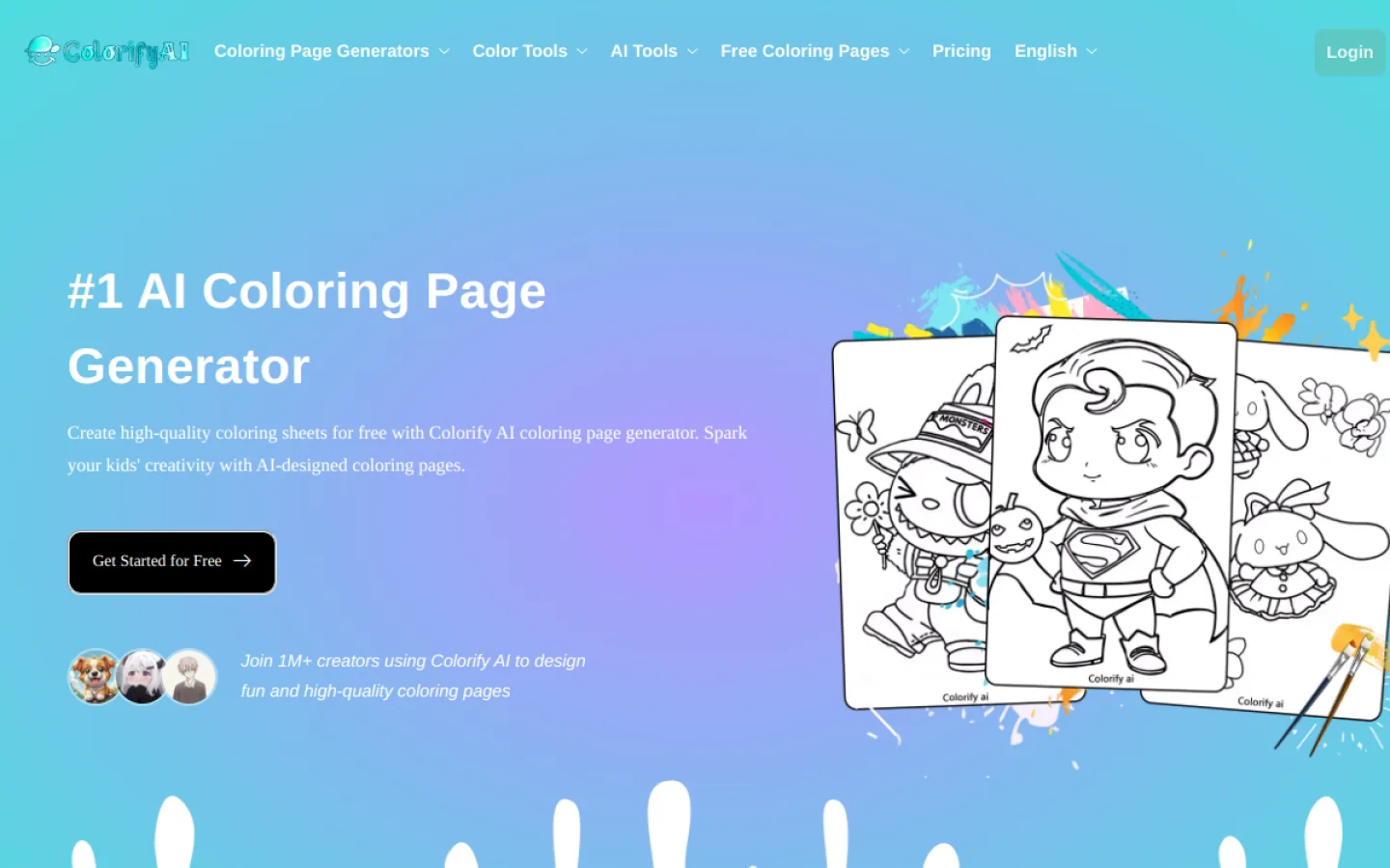 Colorify AI官网截图
