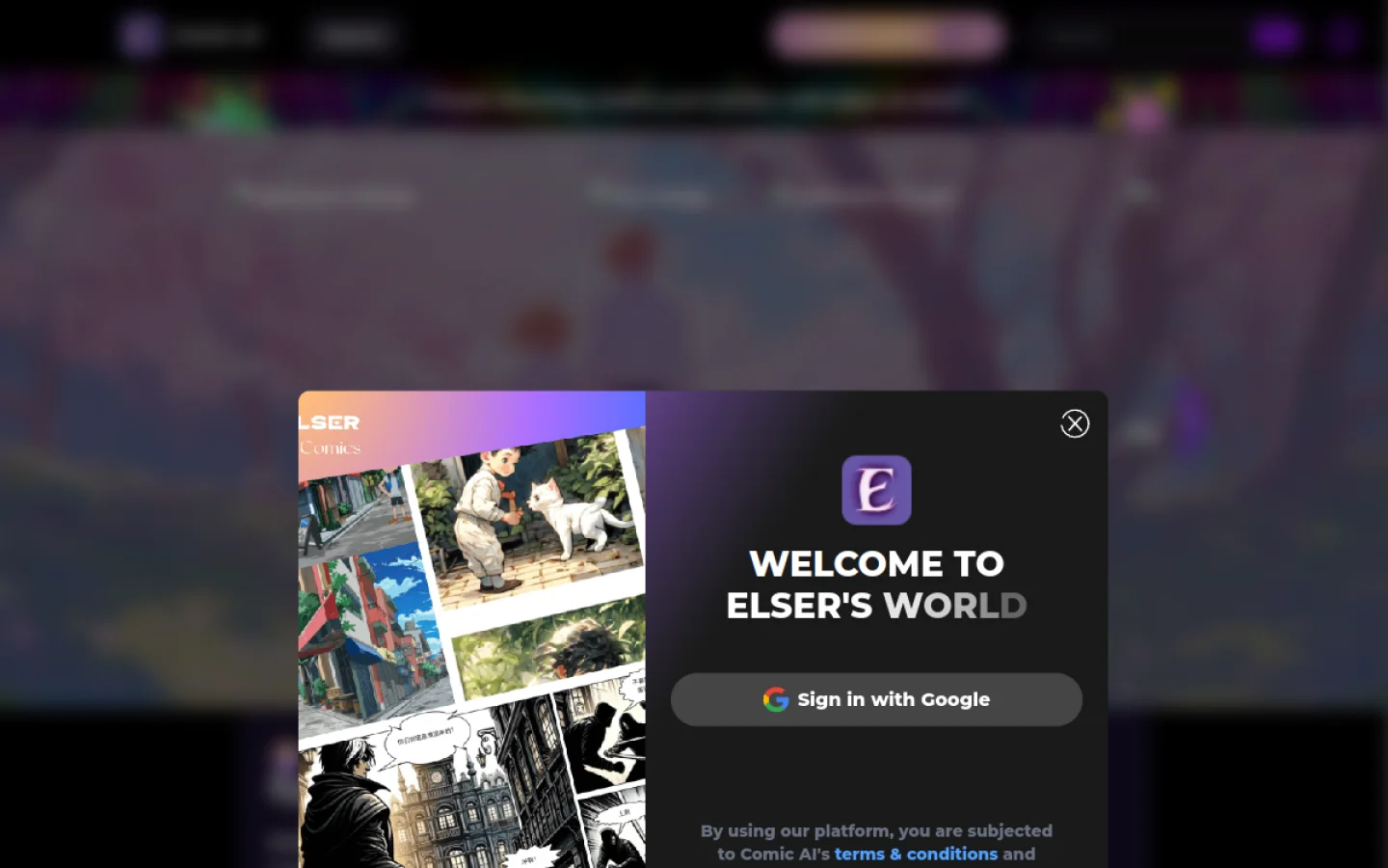 Elser AI官网截图