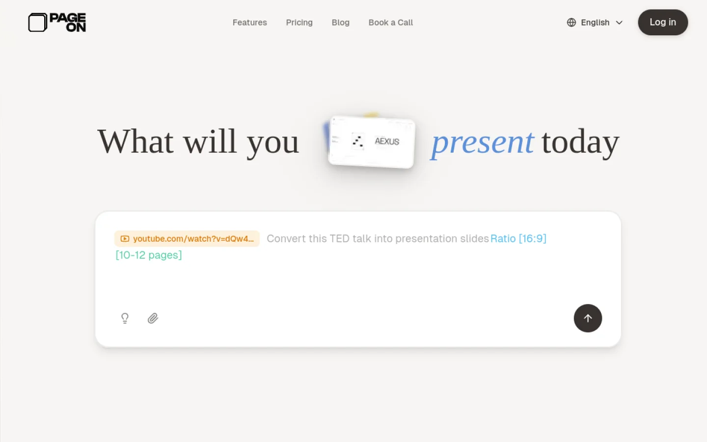 PageOn.AI官网截图