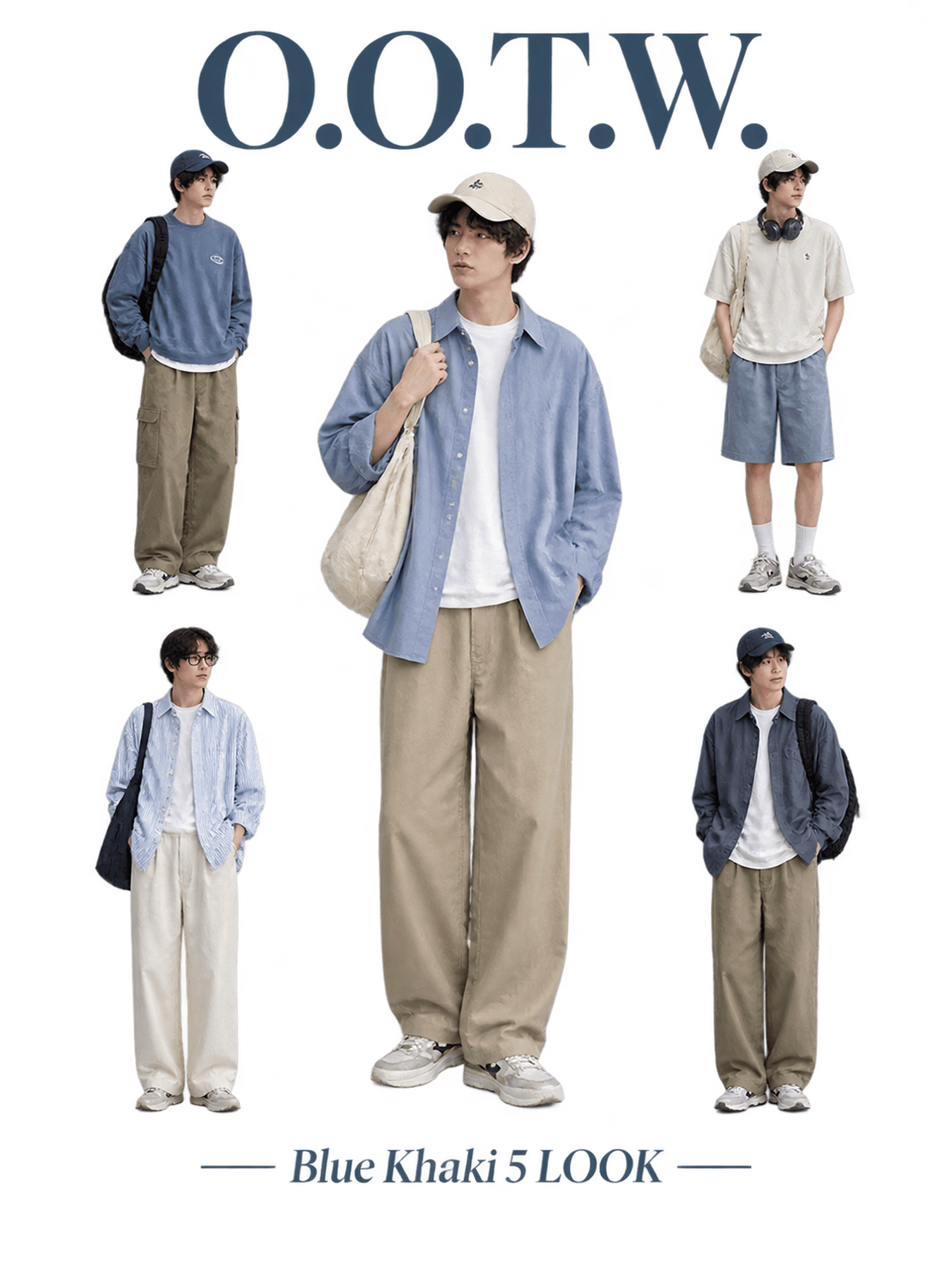 用途:生成 OOTW 穿搭 Lookbo