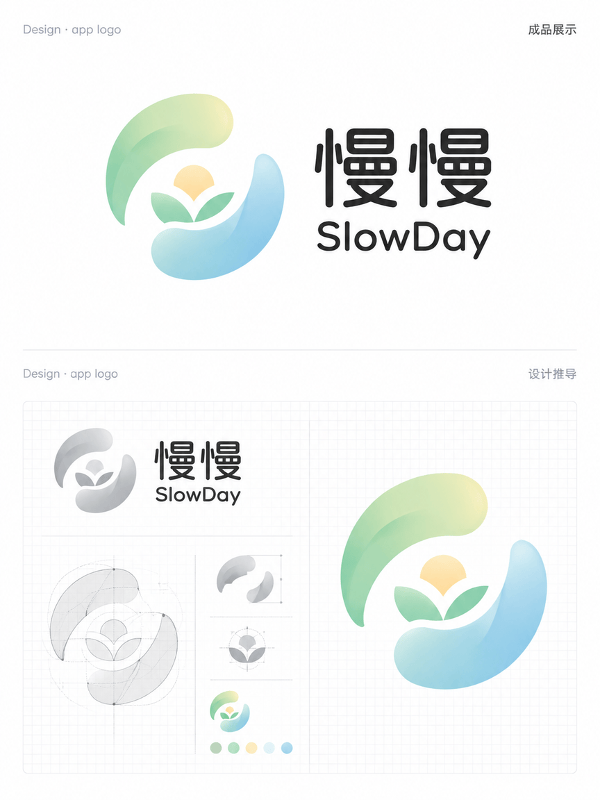 设计一张“慢慢 SlowDay”原创生活