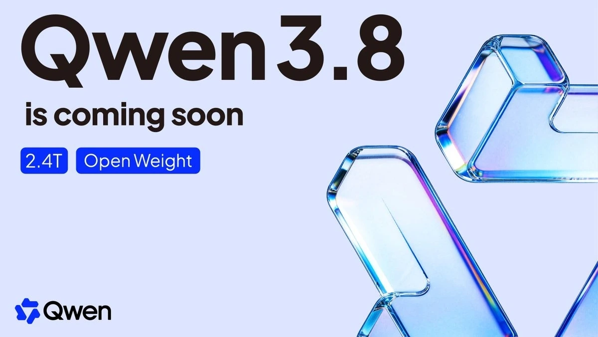 Qwen3.8 即将推出并开源权重！