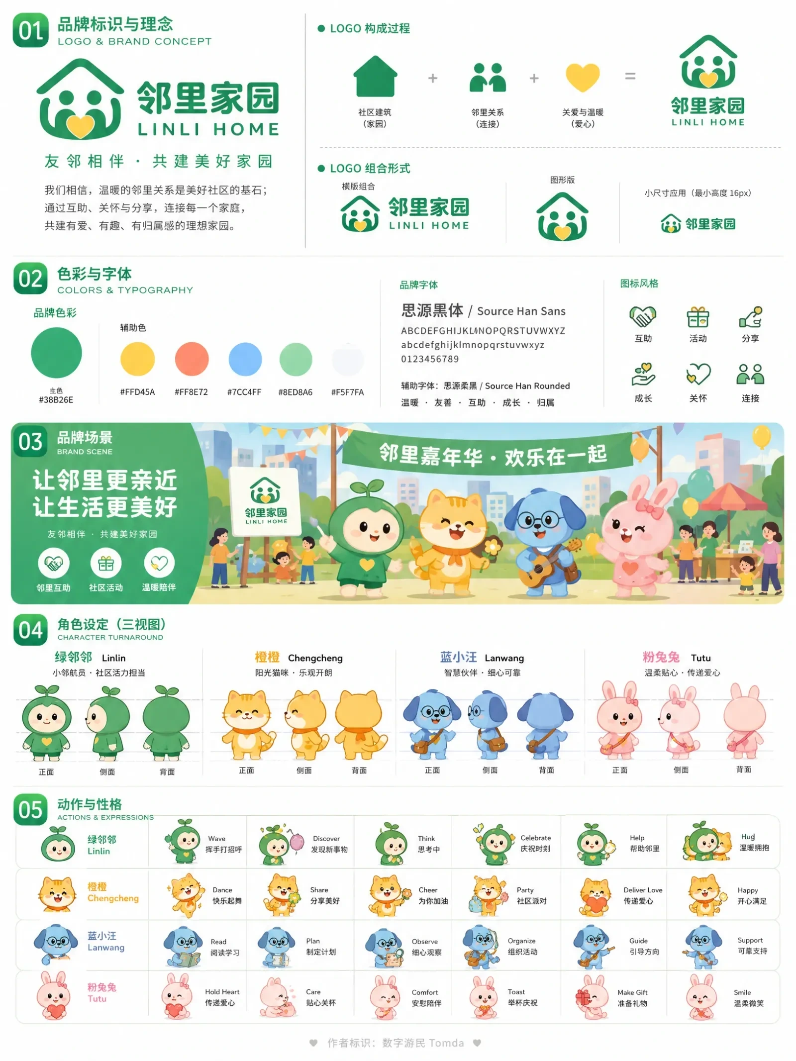 生成品牌视觉识别与吉祥物 IP 规范手册