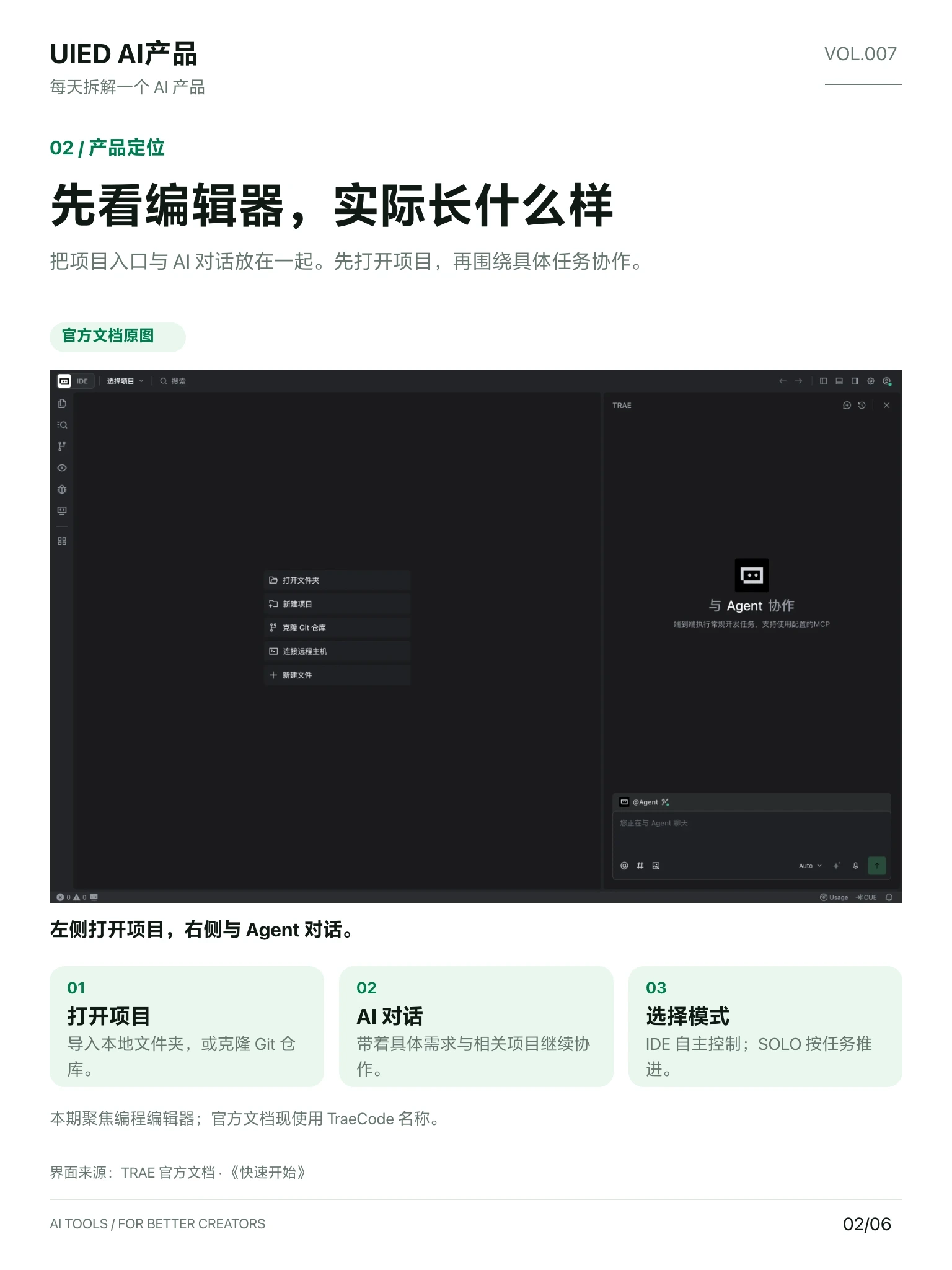 每天拆解一个AI产品｜TRAE