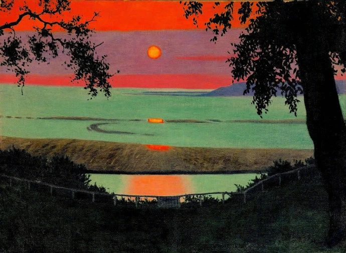 圈子动态 · 日光。作者：Félix Vallotton ​​​ 配图 1