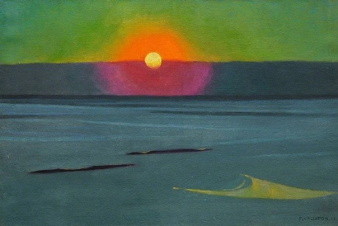 圈子动态 · 日光。作者：Félix Vallotton ​​​ 配图 4