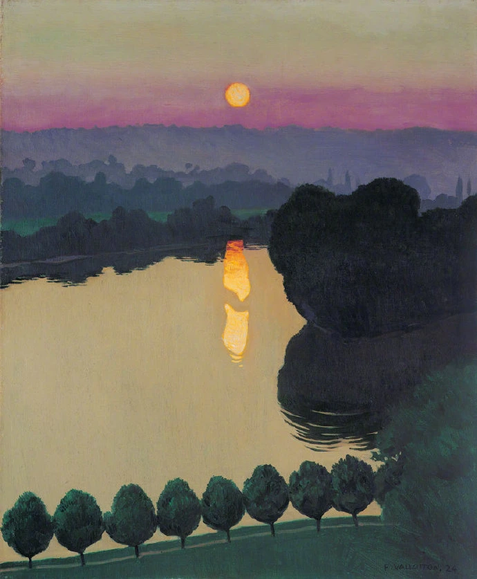 圈子动态 · 日光。作者：Félix Vallotton ​​​ 配图 5