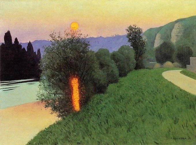 圈子动态 · 日光。作者：Félix Vallotton ​​​ 配图 8
