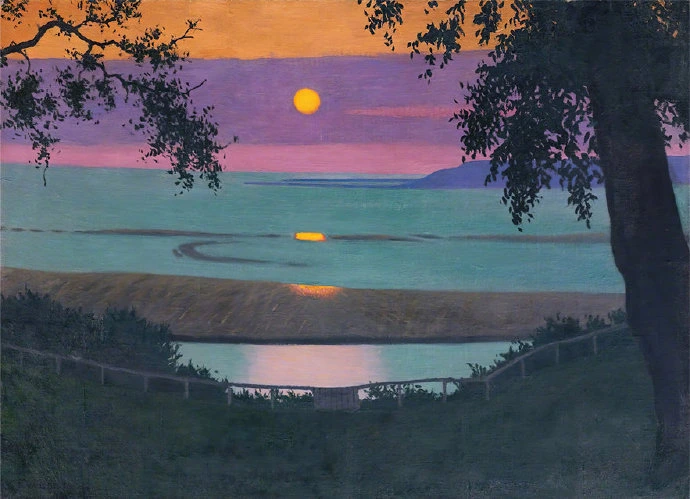 圈子动态 · 日光。作者：Félix Vallotton ​​​ 配图 9