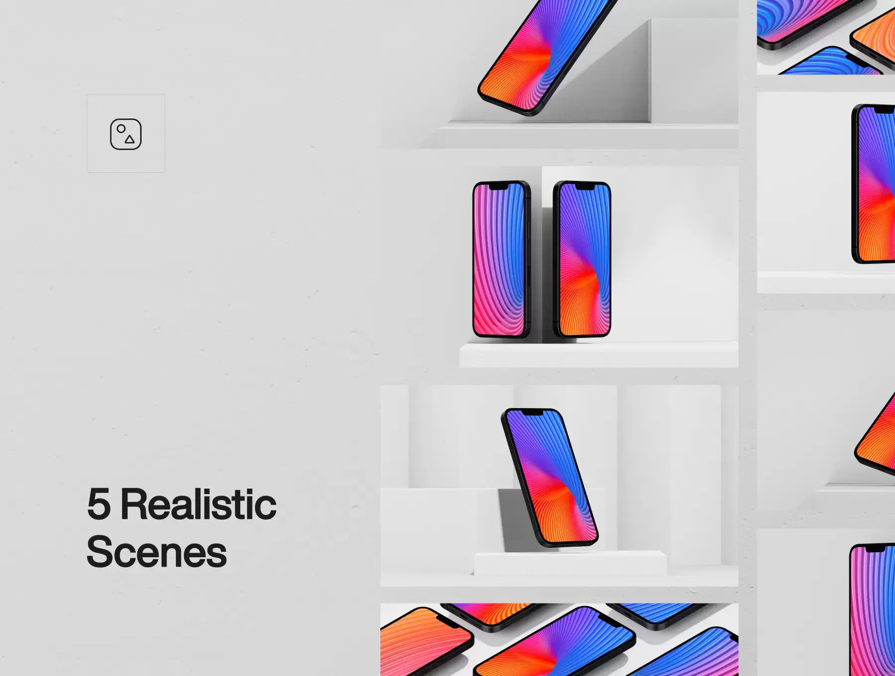 iPhone 13 样机各角度合集
